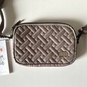 Lug Coupe Convertible Crossbody Bag Sand Taupe Beige Tan Belt Bag